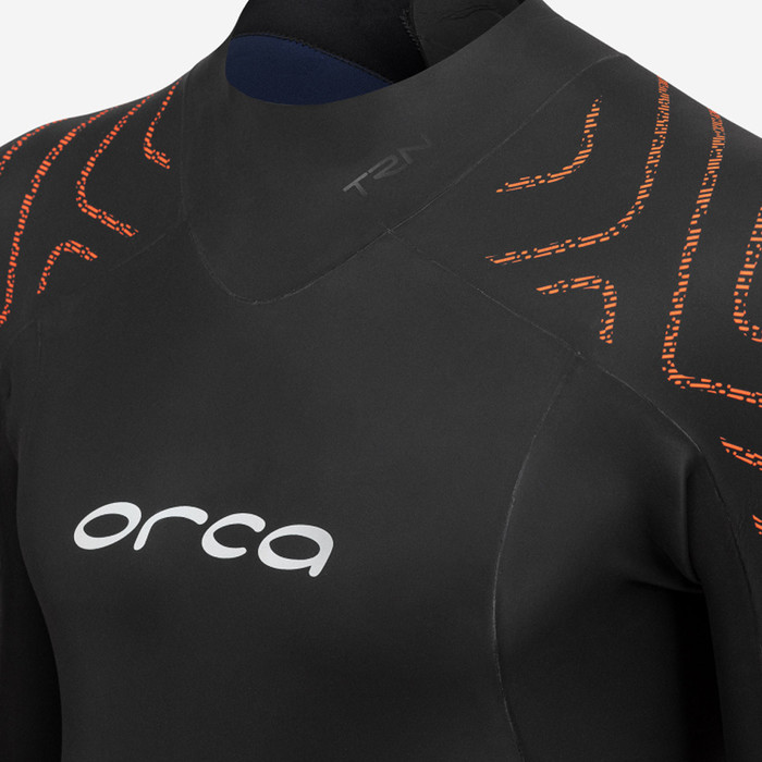 2024 Orca Mens Vitalis TRN  Back Zip Open Water Swim Wetsuit NN280401 - Black